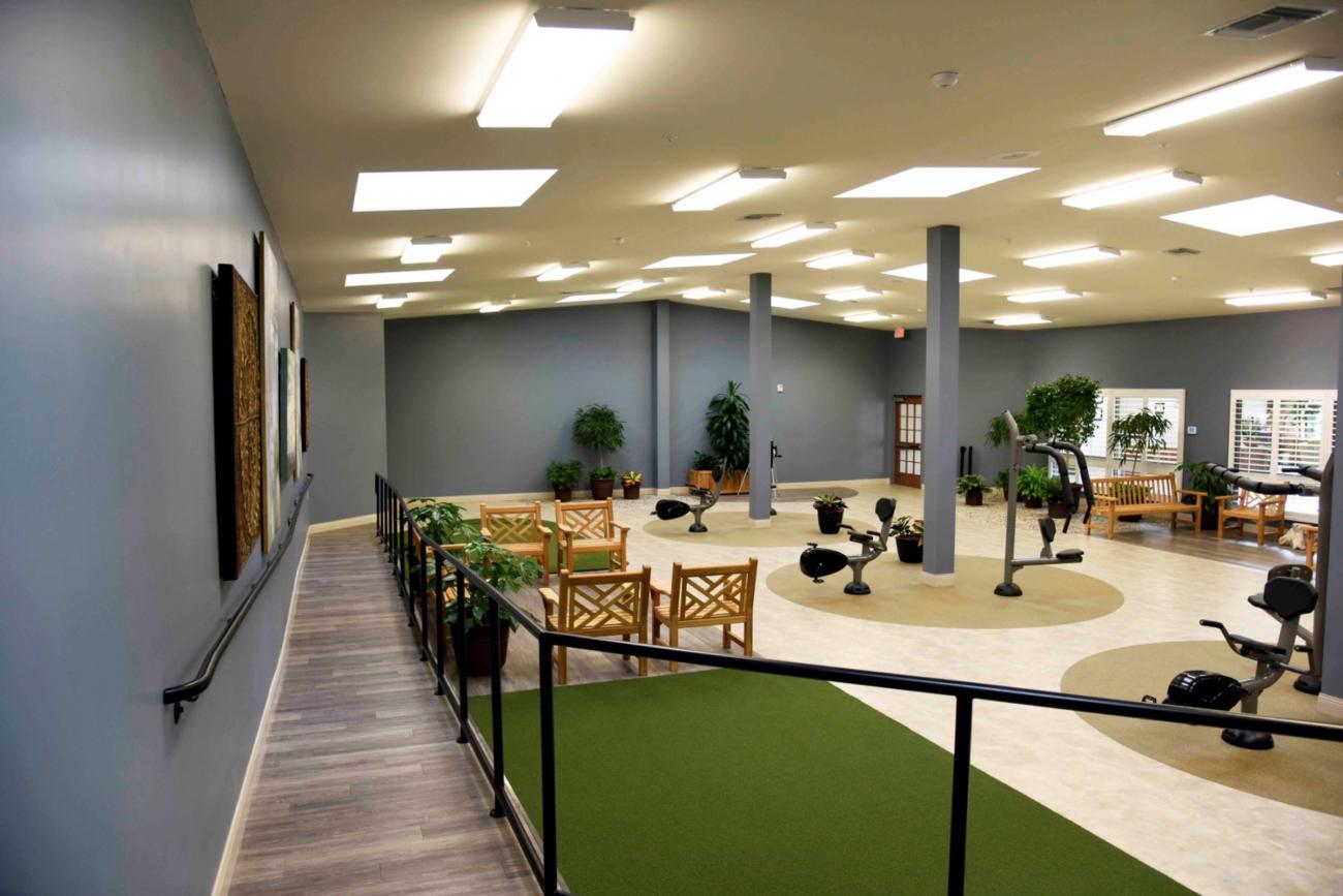 Specialized Indoor Mobility Gym Medical Facilities of America